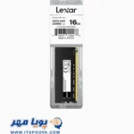 حافظه رم لکسار دسکتاپ ظرفیت 16 گیگابایت از نوع DDR4-3200
