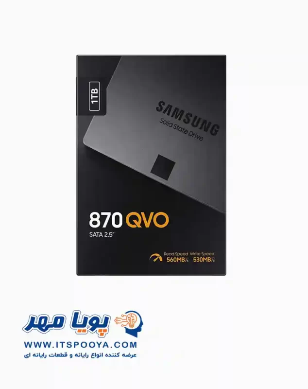 سامسونگ 870QVO SATA 2.5 Inch ظرفیت 1 ترابایت