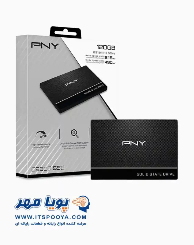 پی ان وای CS900 SATA 2.5 Inch ظرفیت 120 گیگابایت