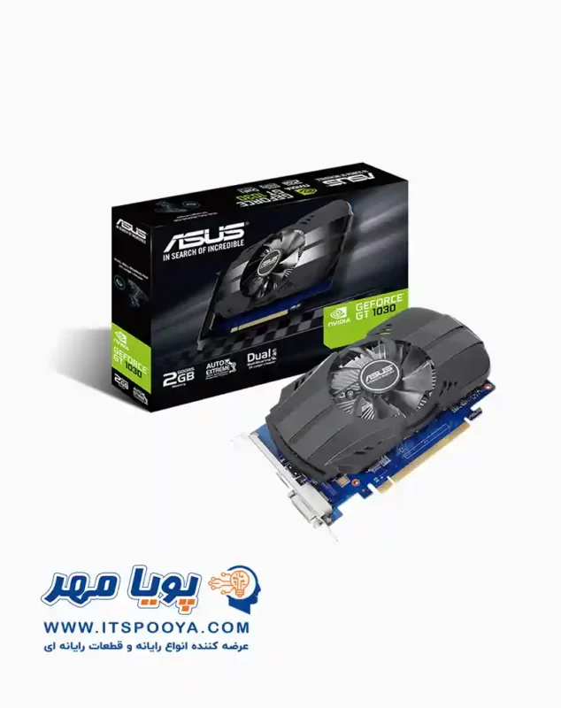 کارت گرافیک ایسوس مدل PH-GT1030-O2G با حافظه 2 گیگابایت