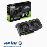 کارت گرافیک ایسوس مدل TUF-RTX3060TI-O8G-V2-GAMING حافظه 8 گیگابایت