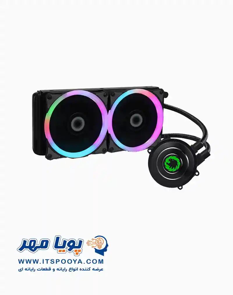 'سیستم خنک کننده مایع پردازنده برند گیم مکس مدل ICEBURG 240 Infinity 'سیستم خنک کننده مایع پردازنده برند گیم مکس مدل ICEBURG 240 Infinity