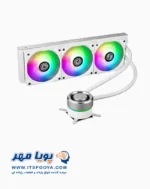سیستم خنک کننده مایع پردازنده برند لیان لی مدل 360 میلی‌متری سفید