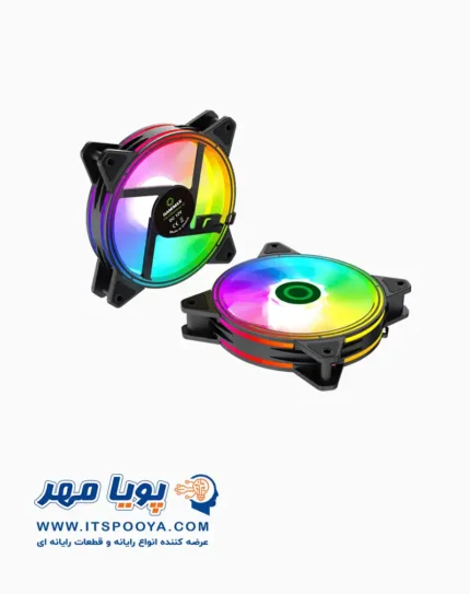 فن کیس برند گیم مکس مدل RQ300 ARGB بسته 3 عددی